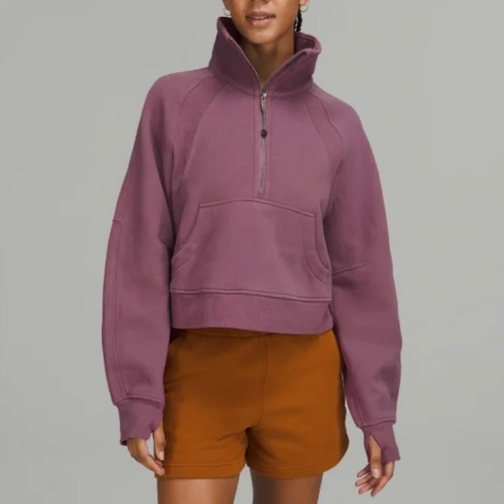 Lululemon Scuba Oversized Funnel Neck Half Zip